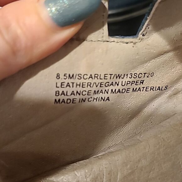 Jambu womens teal velcro side Mary Jane with heel size 8.5 - Picture 13 of 13